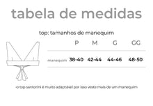 Carregar imagem no visualizador da galeria, Top Biquíni Santorini Laranja Ocre UV50+ - panou.br
