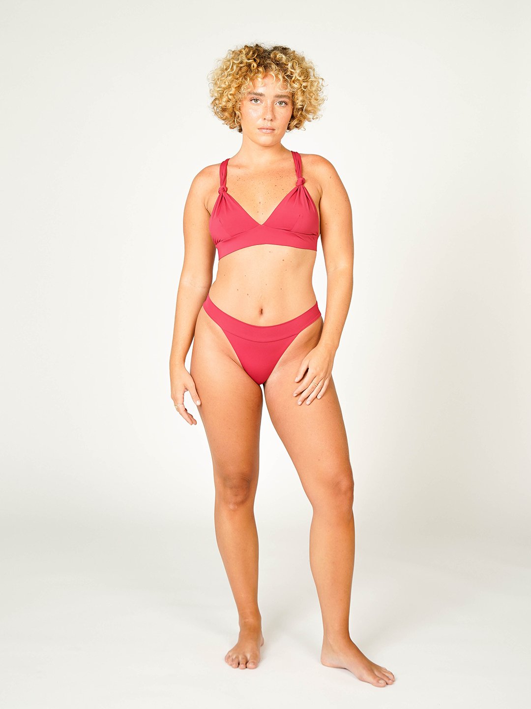 Top Bikini Santorini Lead Gray UV50+ L I Panou